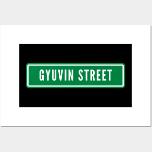 ZEROBASEONE Gyuvin Street Sign Posters and Art